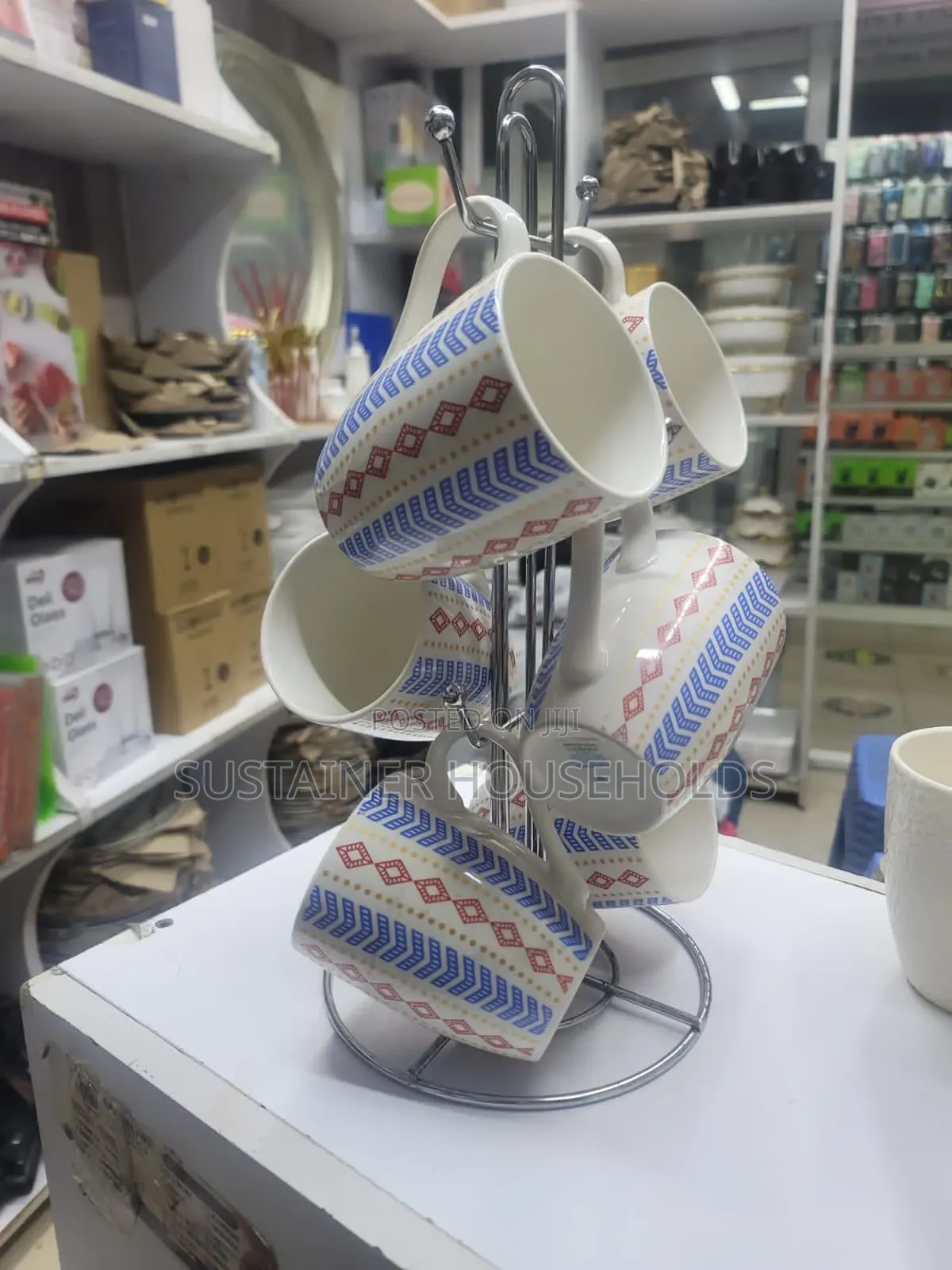 White Smooth Ceramic Cups
