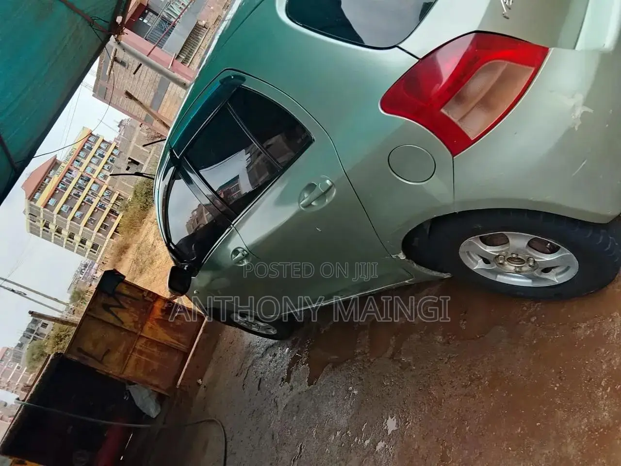 Toyota Vitz 1.0 FWD 5dr 2007 Green