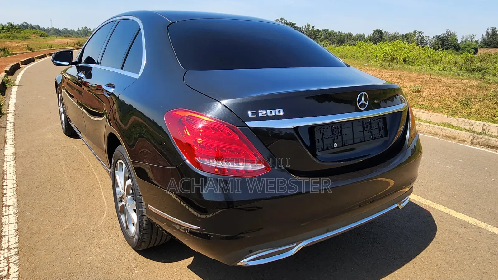 Mercedes-Benz C200 2016 Black