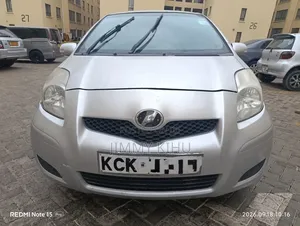 Toyota Vitz 2010 Silver