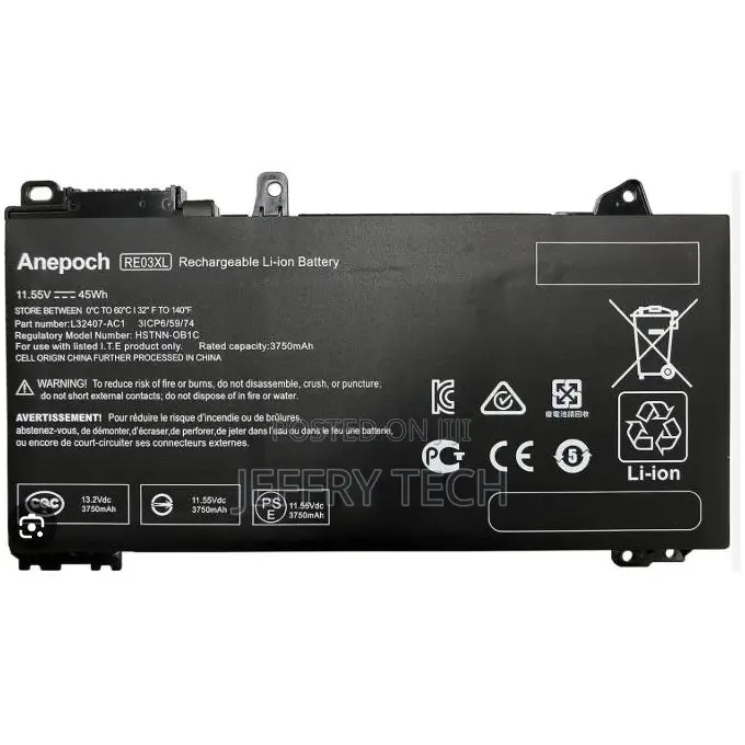 HP ProBook 430 G6 Laptop Battery – Replacement