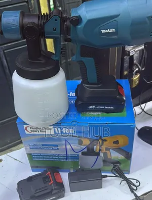 Makita Cordless Paint Spray Gun Kit