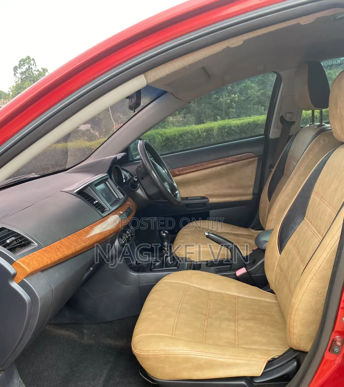 Mitsubishi Lancer 2010 Red