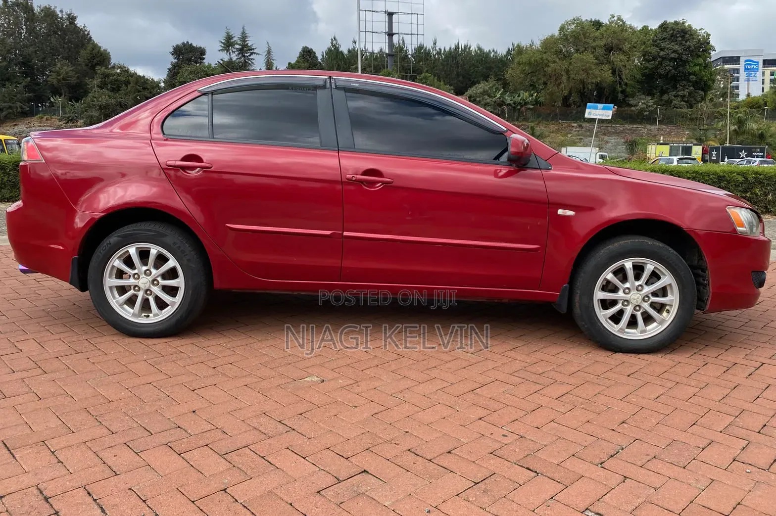 Mitsubishi Lancer 2010 Red