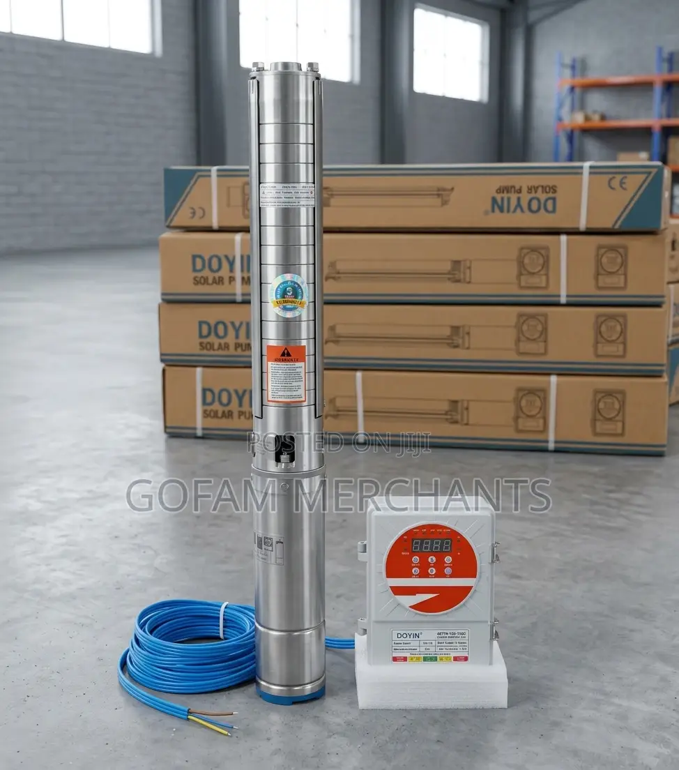 Doyin(3.0HP)2200W,1.5inch DC Submersible Pump(5000L/H)4sds5-235m Head