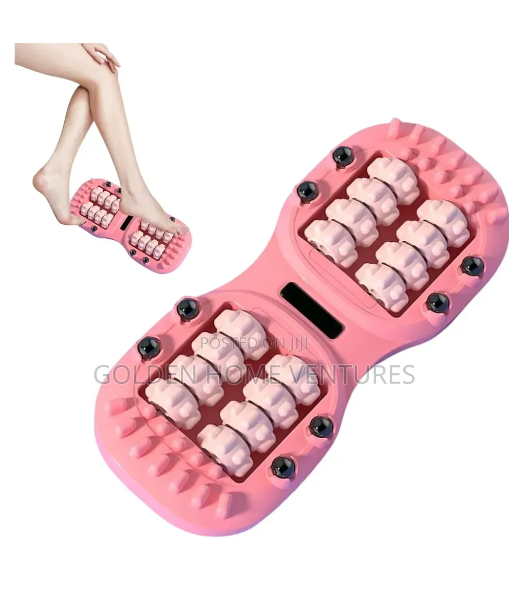 Magnetic Roller Foot Massager Acupressure Reliever Dual Foot Massager