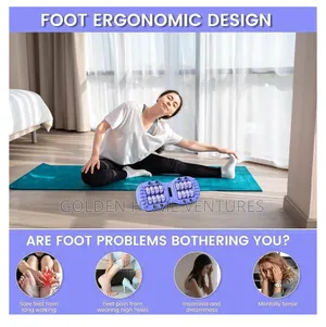 Magnetic Roller Foot Massager Acupressure Reliever Dual Foot Massager