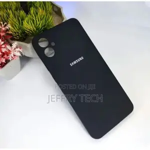 Samsung Galaxy A07 Cover Black Original Premium Silicone Heavy Duty P