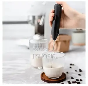 Rechargeable Electric Handheld Milk Frother 3 Speed Coffee Whisk