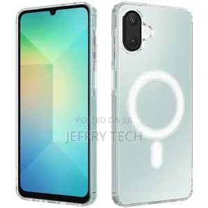 Clear Transparent MagSafe Silicone Case for Samsung Galaxy A07 – Shoc