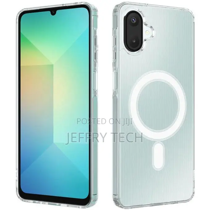 Clear Transparent MagSafe Silicone Case for Samsung Galaxy A07 – Shoc