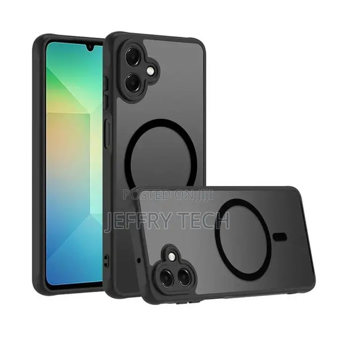 Samsung Galaxy A07 Magnetic Magsafe Cover Case That Is Unique_Black
