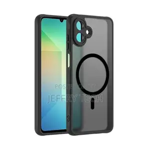 Samsung Galaxy A07 Magnetic Magsafe Cover Case That Is Unique_Black