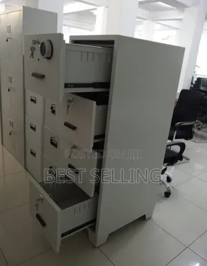 Classic Modern 4 Drawers Fireproof Safe Box