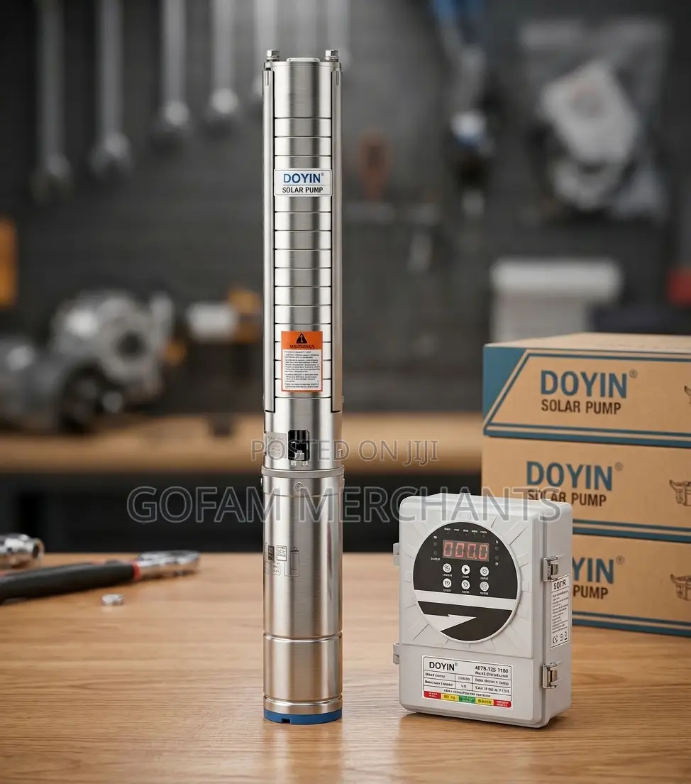 Doyin(4.0HP)3000W,1.5inch DC Submersible Pump(5000L/H)4sds5-285m Head
