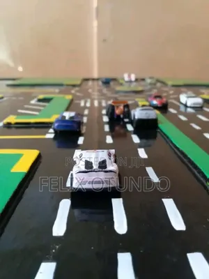 Model Town Board for Driving School