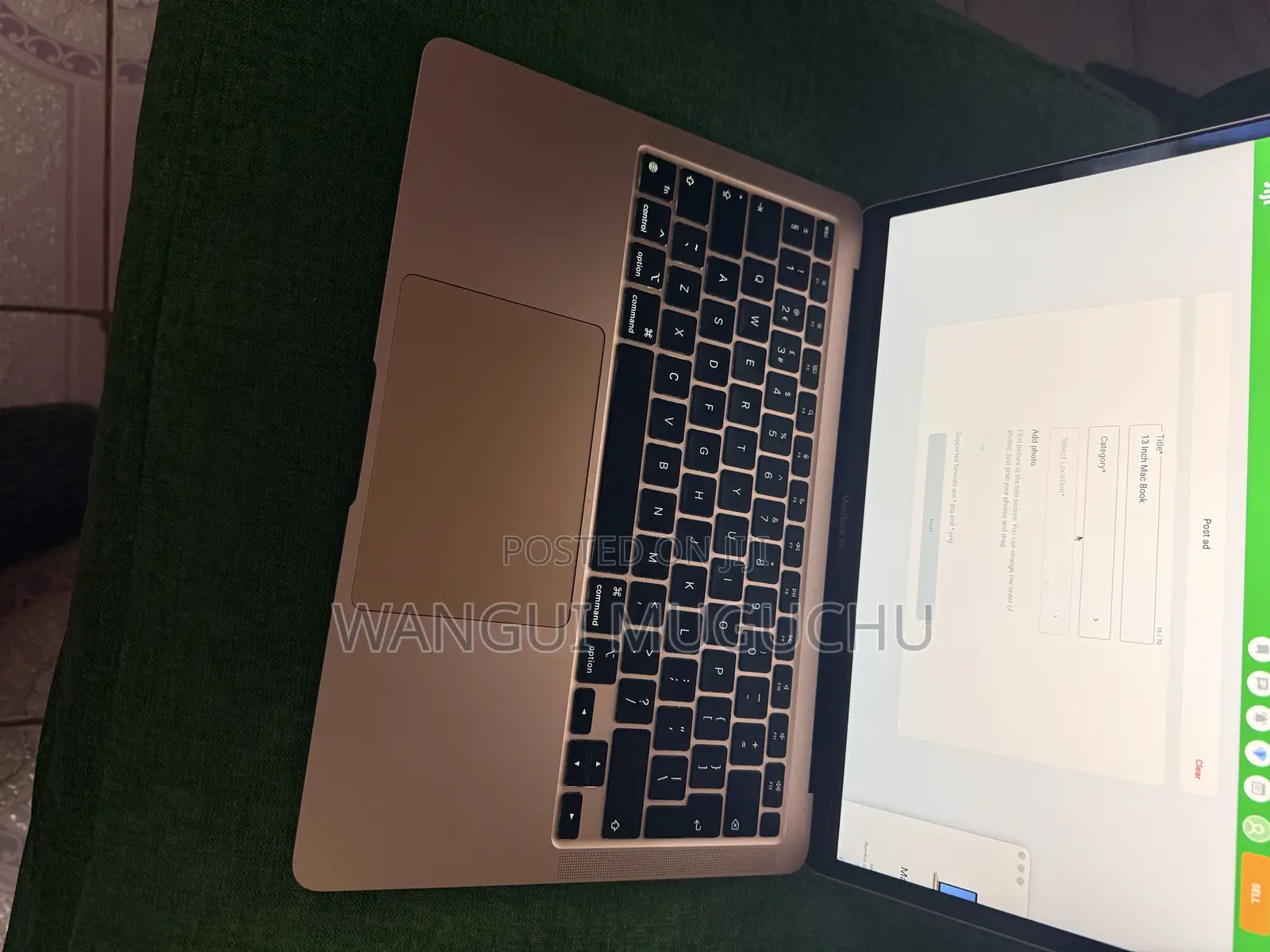 Laptop Apple MacBook Air 8GB Apple M1 SSD 256GB