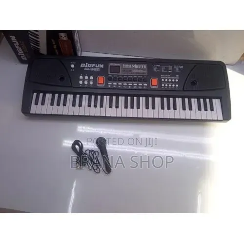 **Children's 49-Key Electric Piano Keyboard With Microphone **
