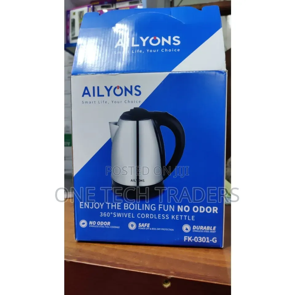 Kettle 2 Litres Stainless Steel - Ailyons