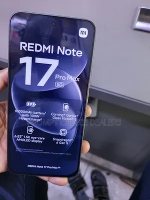 New Xiaomi Redmi Note 17 Pro Max 256 GB Black