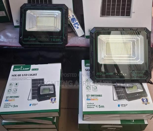 300 Watts Jsot Solar Floodlight Complete - thumbnail 2