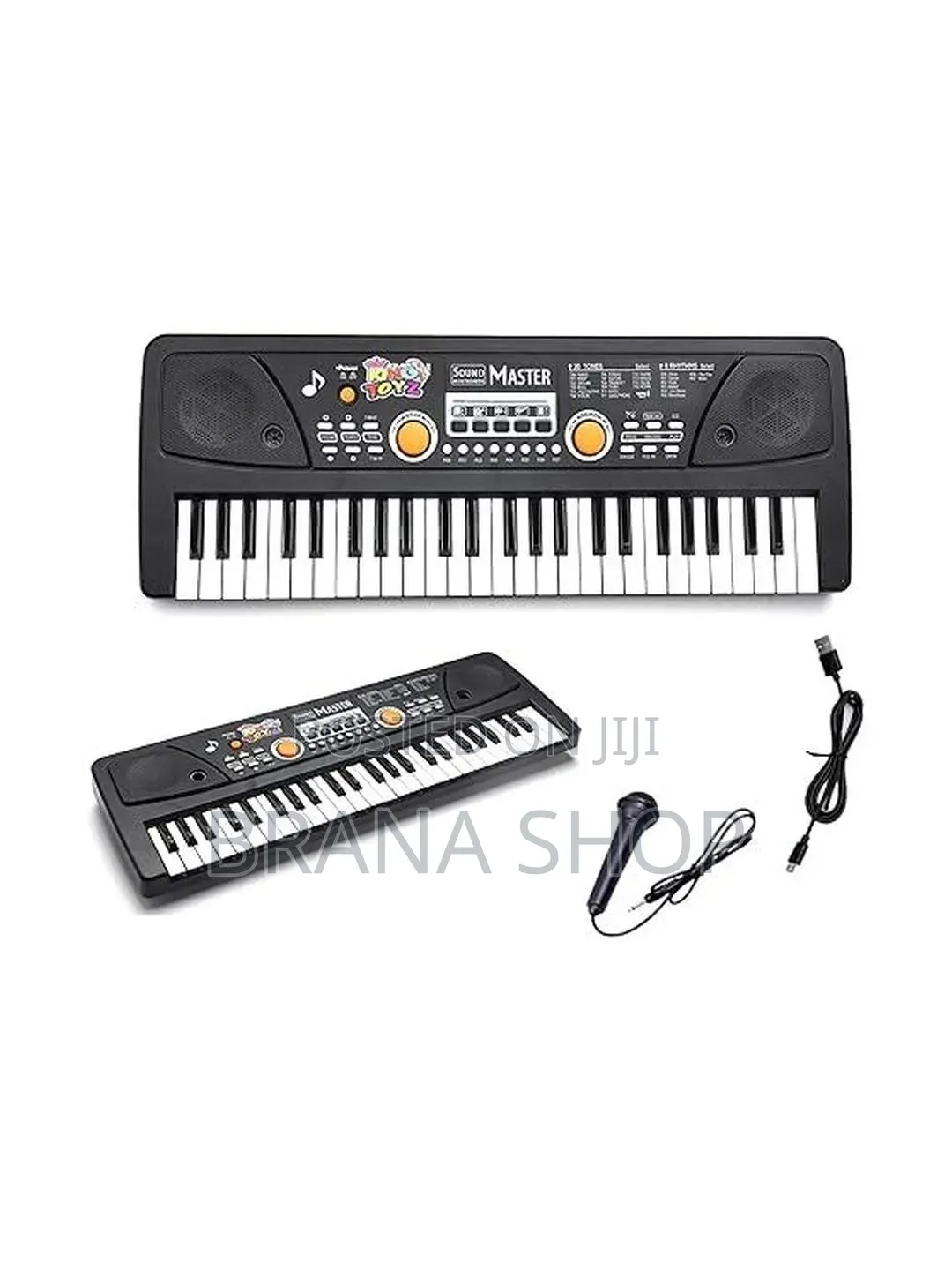 49 Keys Kids Electronic Piano Keyboard With Microphone – Musical Toy