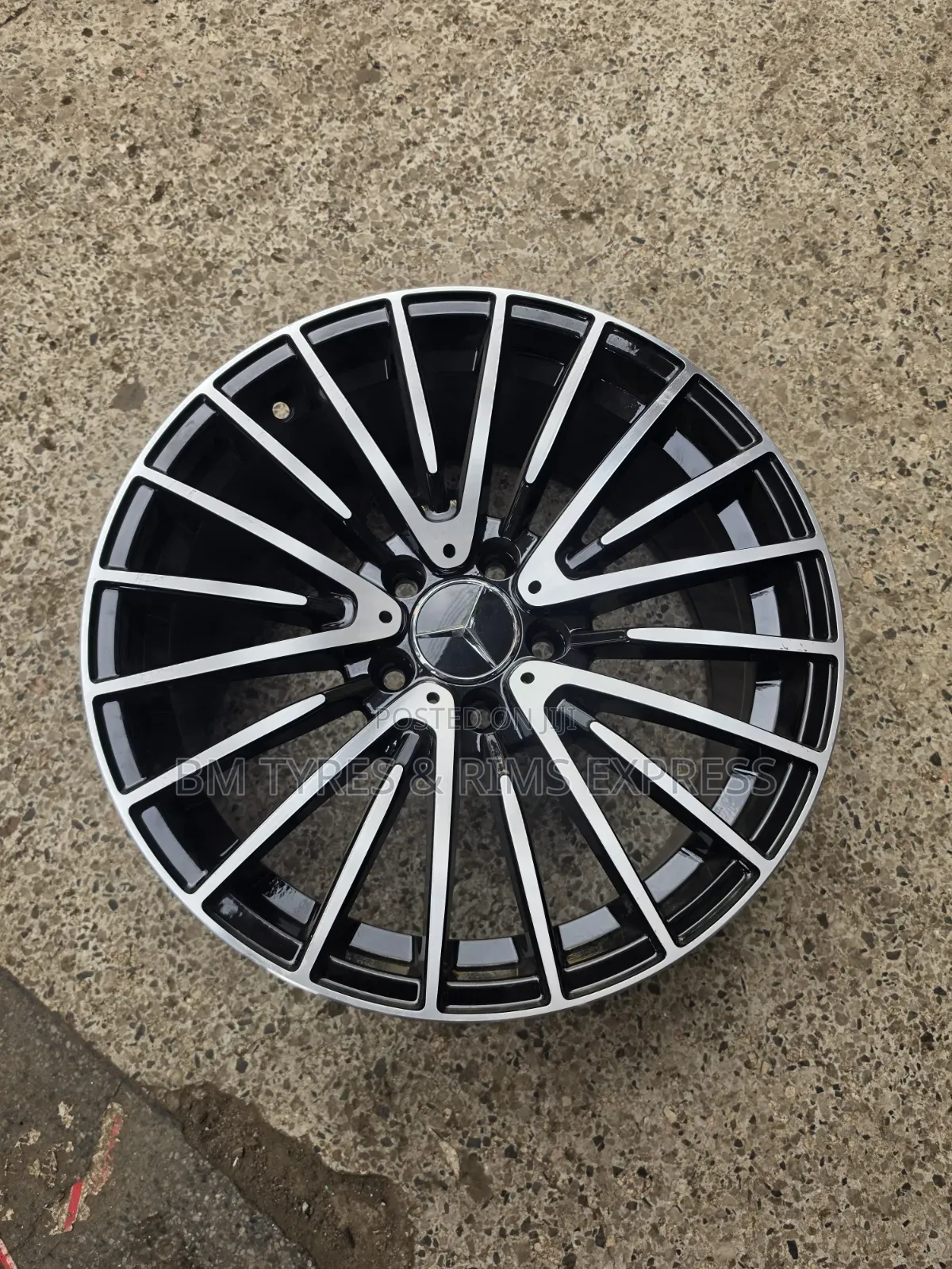 RIMS SIZE (17) MERCEDES (5 Holes) Set of 4.
