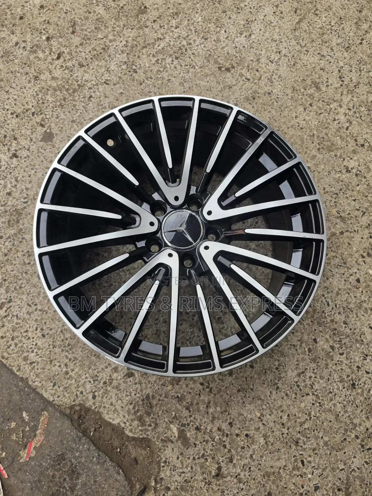 RIMS SIZE (17) MERCEDES (5 Holes) Set of 4.