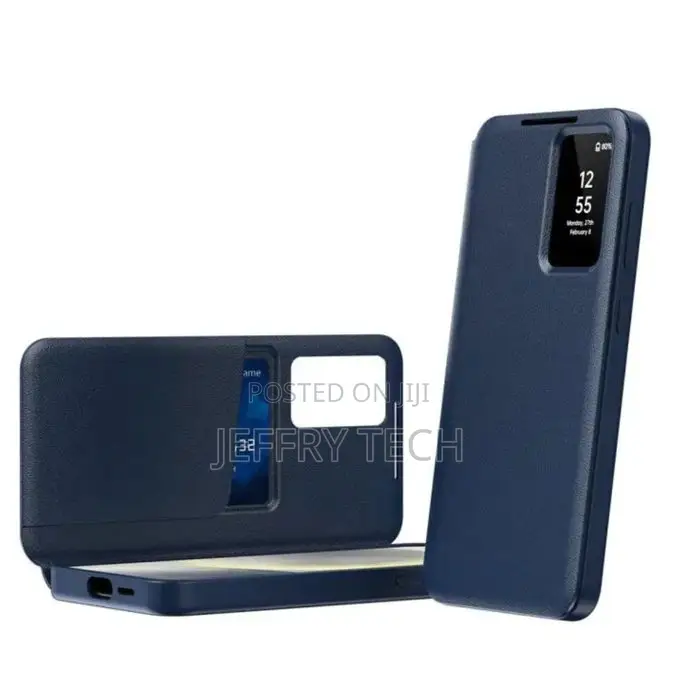 Samsung Galaxy S26 Ultra S-View Wallet Phone Case Protective Cover Wi