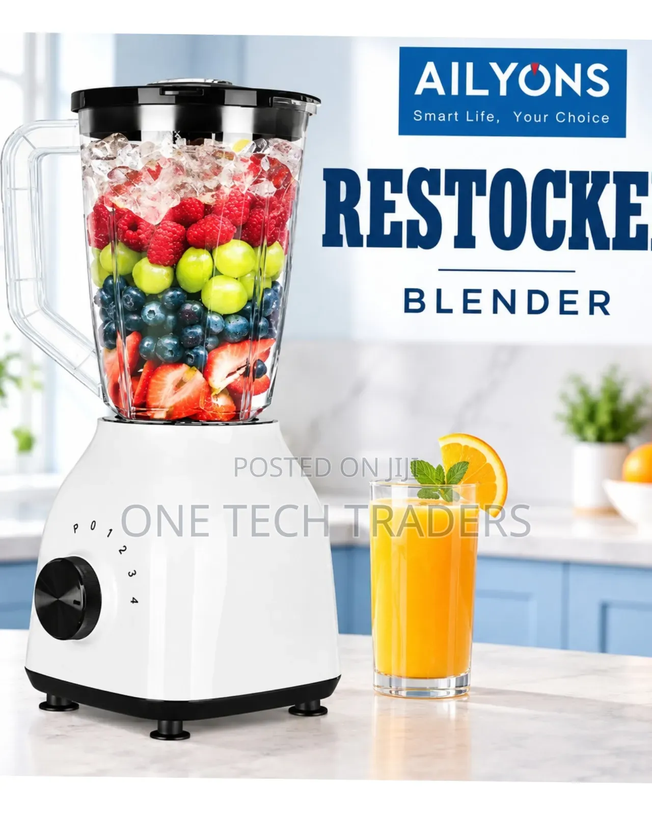 2 in 1 Ailyons Blender 1.5l