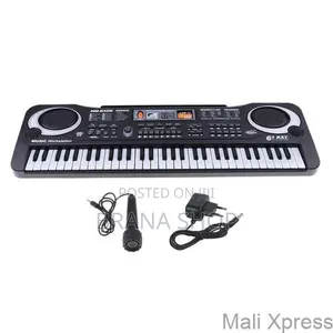 61 Keys Kids Electronic Piano Keyboard With Microphone Multi-Function