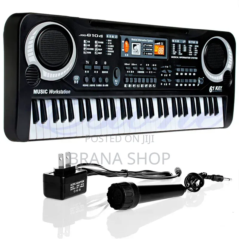 **61 Keys Electronic Piano Keyboard for Kids – Musical Keyboard