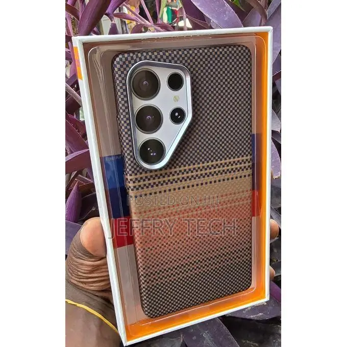 Luxo for Samsung Galaxy S26 Ultra Case Cover Carbon Fibre Texture Free