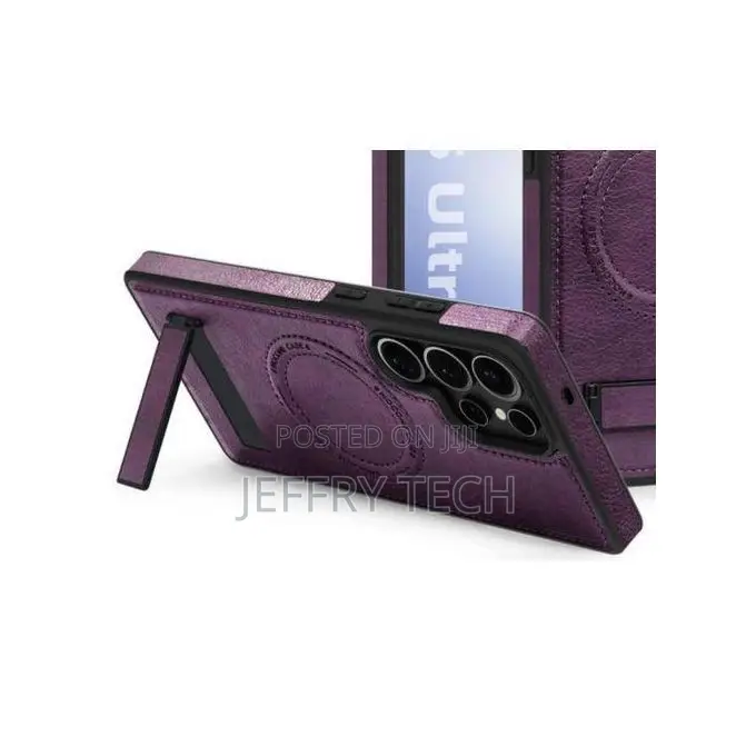 Magsafe2 Strong Magnetic for Samsung Galaxy S26 Ultra Case Leather,Co