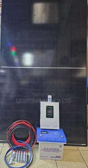 Solarmax 1.5 KVA Inverter - 200Ah Lithium - 625W Solar - Full Kit