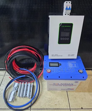 Solarmax 1.5 KVA Inverter - 200Ah Lithium - 625W Solar - Full Kit