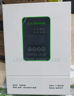 Solarmax 1.5 KVA Inverter - 200Ah Lithium - 625W Solar - Full Kit