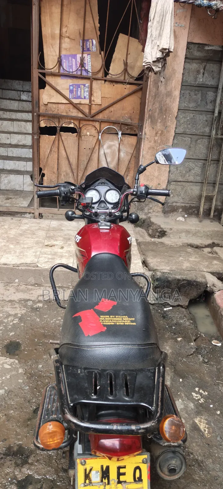 TVS HLX Plus ES 2018 Red