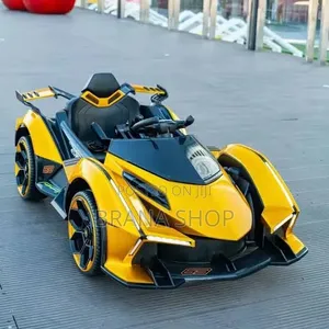 KD-1668 Lamborghini-Style Electric Ride-on Car for Children – Yellow