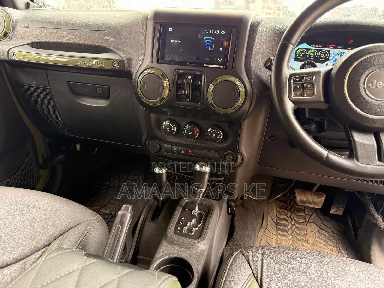 Jeep Wrangler 2015 Green