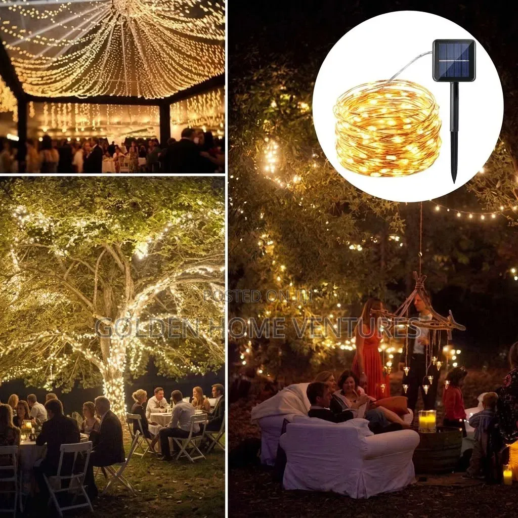 Solar Christmas Fairy String Lights – 32m / 300 Leds With 8modes