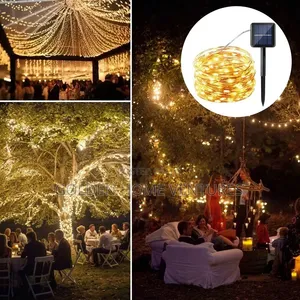 Solar Christmas Fairy String Lights – 32m / 300 Leds With 8modes