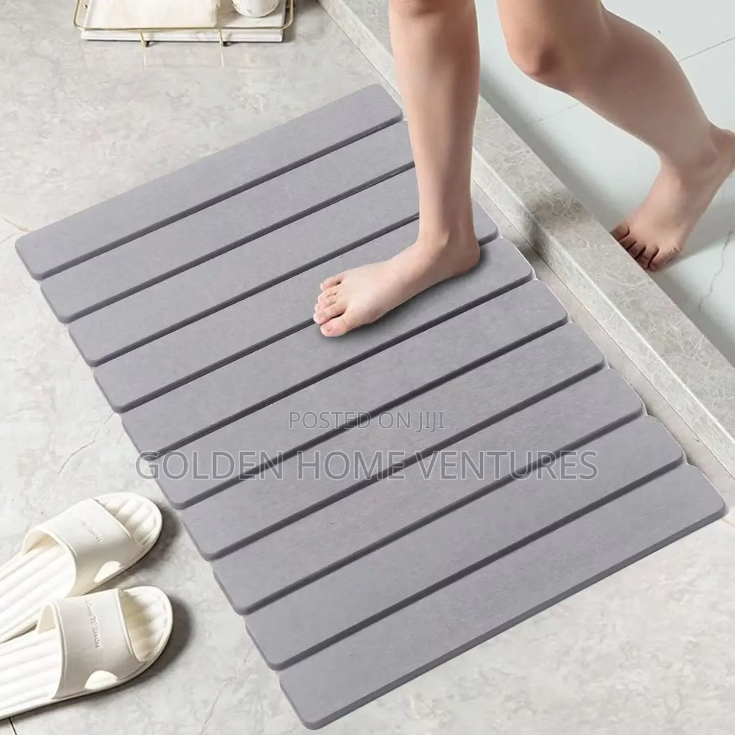 Fast Drying Stone Dish Drying Mat Bath Mat 60x40cm