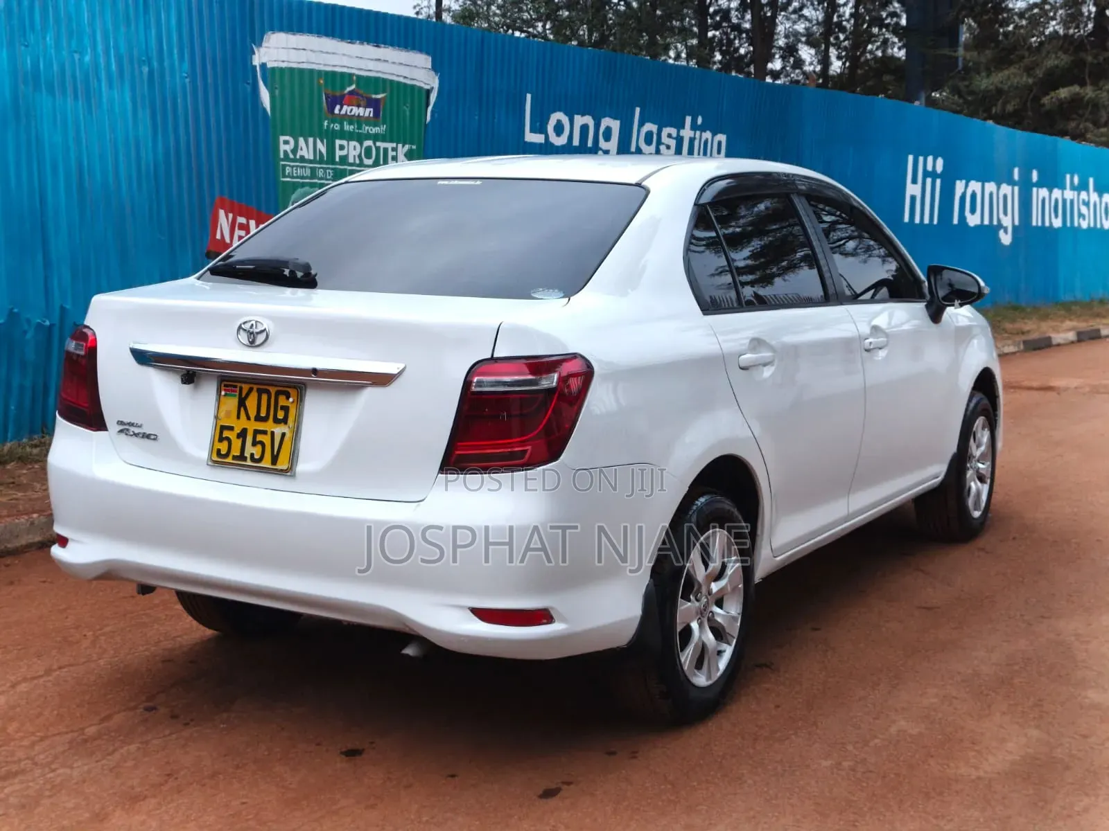 Toyota Axio 2015 White