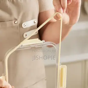 4Pcs Stackable Food Storage Containers Fridge Organizers
