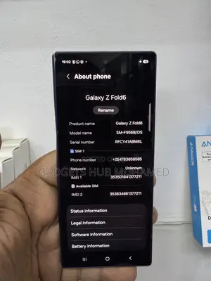 Samsung Galaxy Z Fold6 512 GB Blue