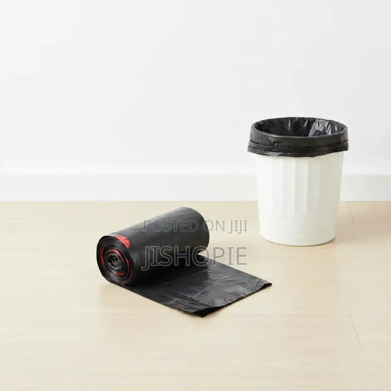 Extra Strong Drawstring Trash Bags Heavy Duty Garbage Liners