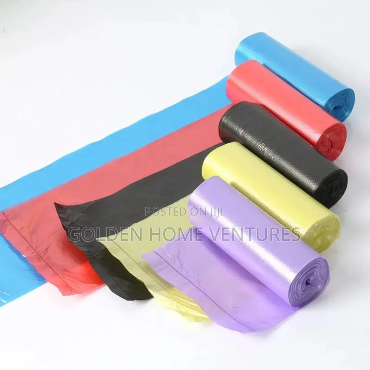 Extra Strong Garbage Bags Heavy Duty Waste Bin Liners 100Pcs