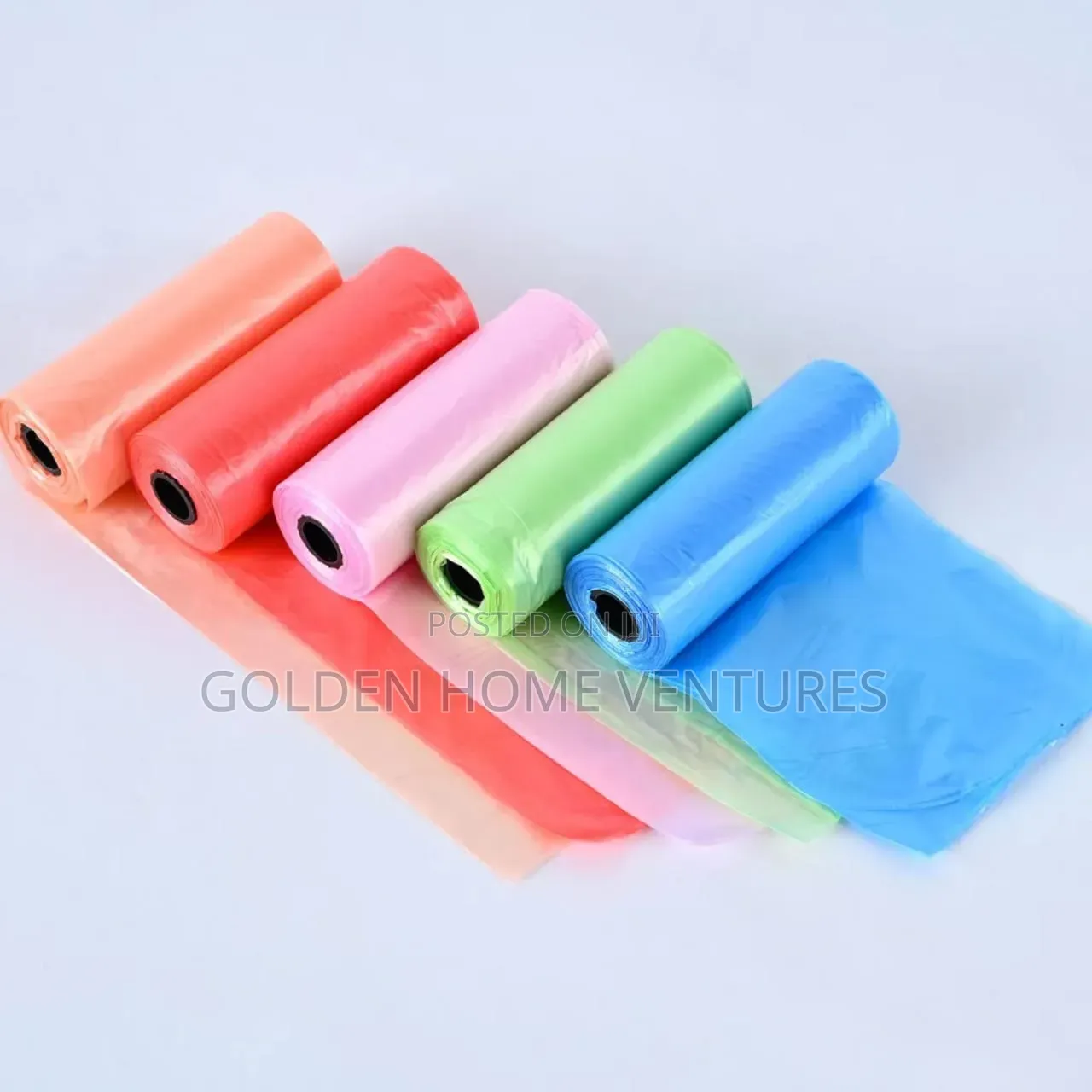 Extra Strong Garbage Bags Heavy Duty Waste Bin Liners 100Pcs