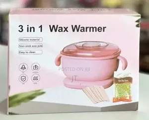 3-in-1 Wax Warmer Kit for Hair Removal and Waxing Treatments
